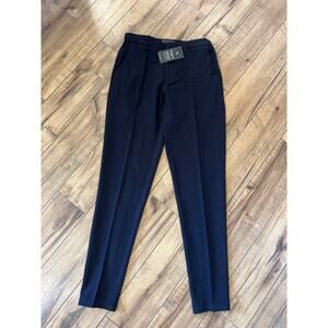 NWT Tailored Athlete mens black Essential Trousers pants size 32x32